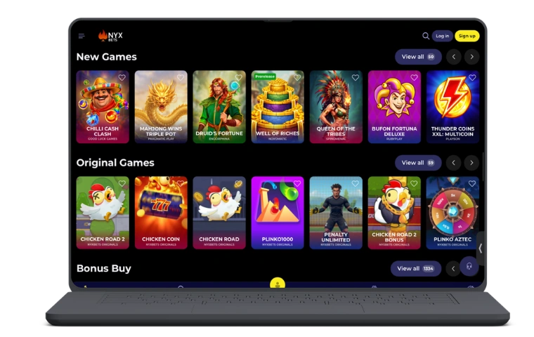 Nyxbets casino connexion